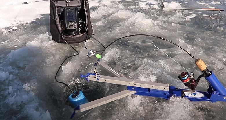 Minnesota-made ice fishing rod holders offer new designs - Duluth