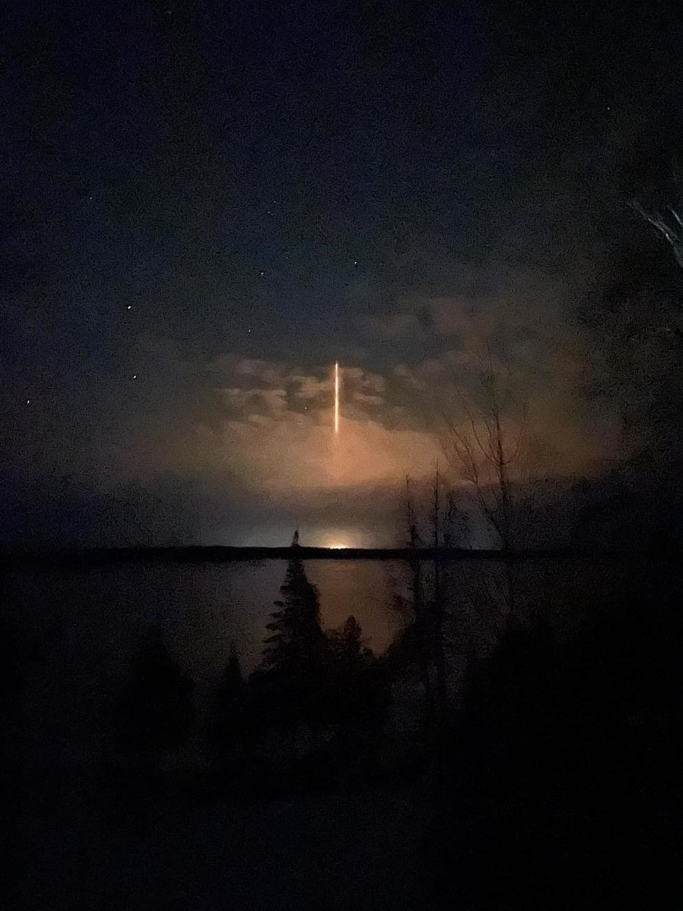 Magnificent Beam Of Light Spotted In Northern Minnesota – Rocket Launch? Aliens? Laser Beam?