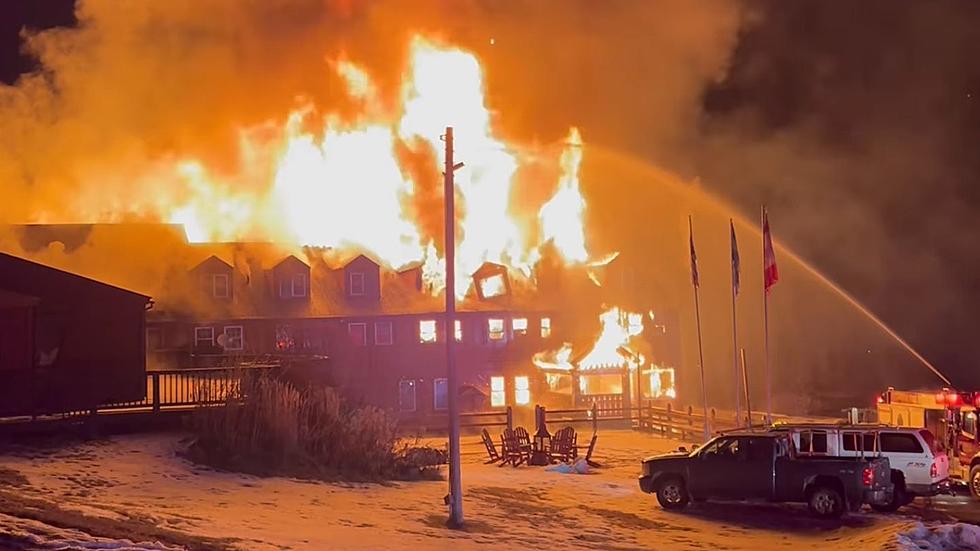 VIDEO: Fire Destroys Historic Lutsen Lodge On Minnesota’s North Shore
