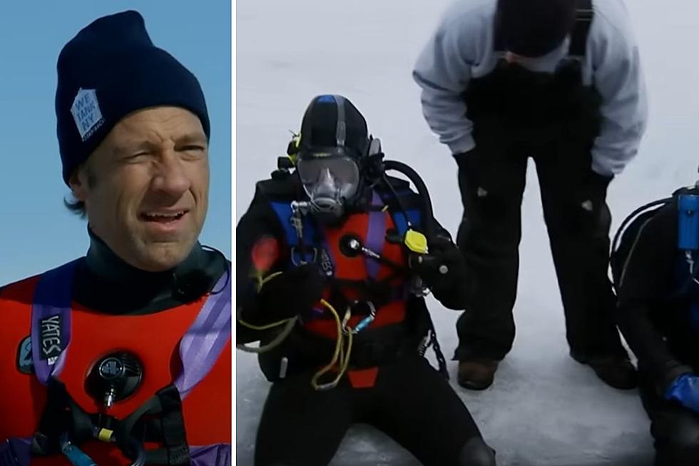 Mike Rowe Dives Into Icy Minnesota Lake For Dirty Jobs Episode