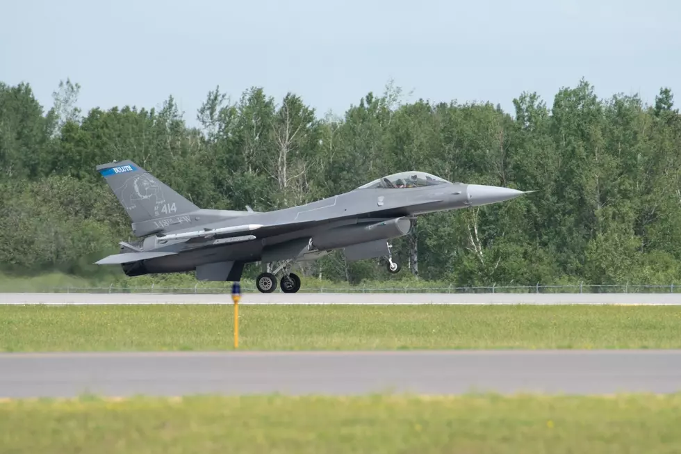 Duluth 148th Fighter Wing Air National Guard fighter jet