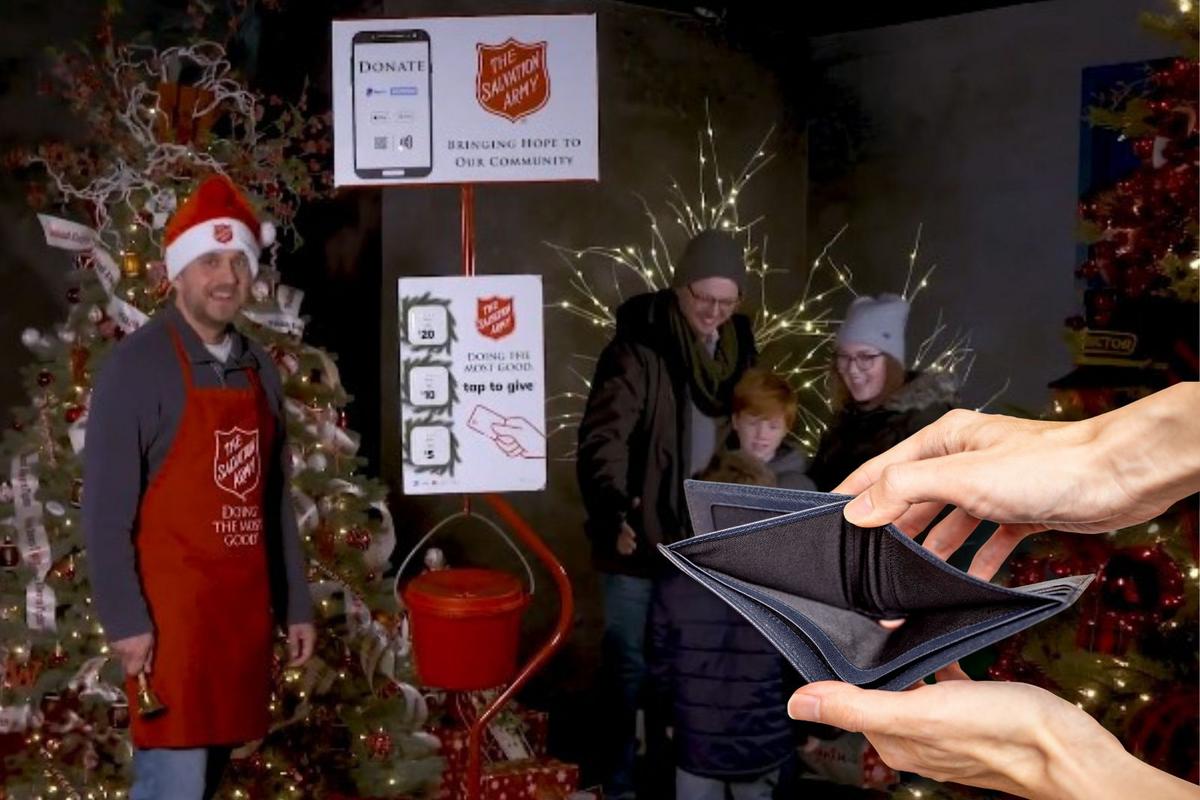 Duluth Salvation Army Offers Tap-To-Give Feature To Raise Money Duluth Salvation Army Offers Tap-To-Give Feature To Raise Money