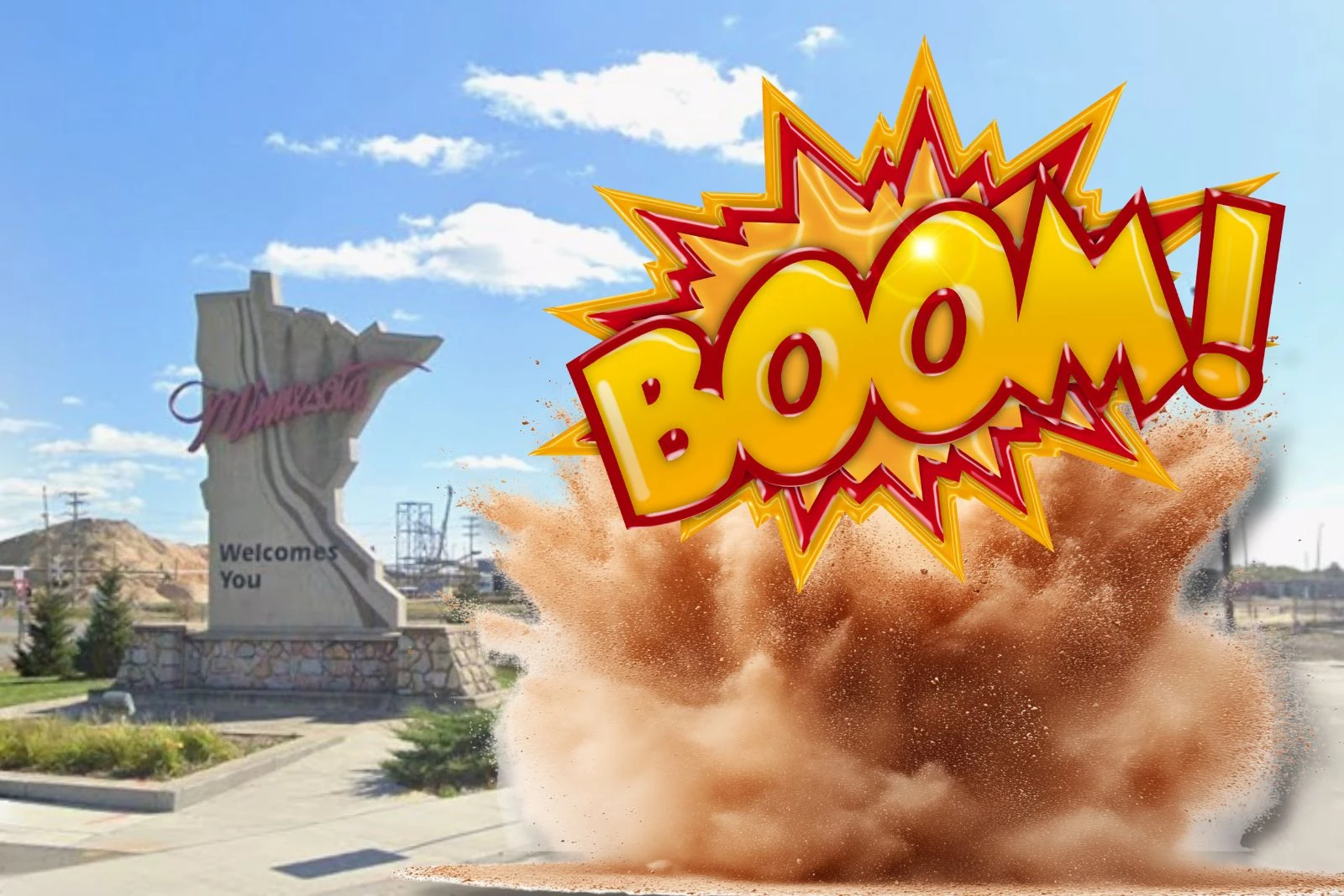 Canadian Quarry Blast Shakes Minnesota Town + Its Residents