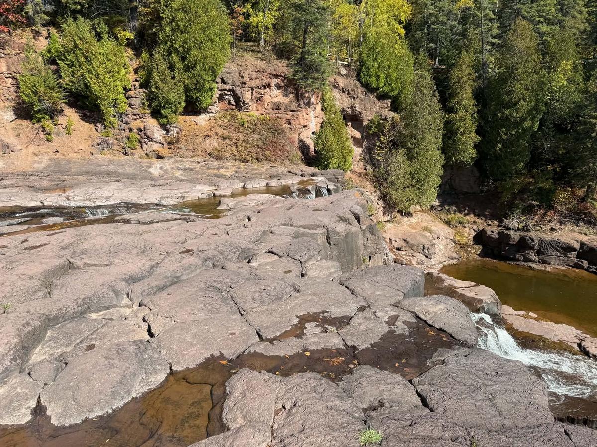 Gooseberry Falls Looked Very Different After A Dry Summer Gooseberry Falls Looked Very Different After A Dry Summer