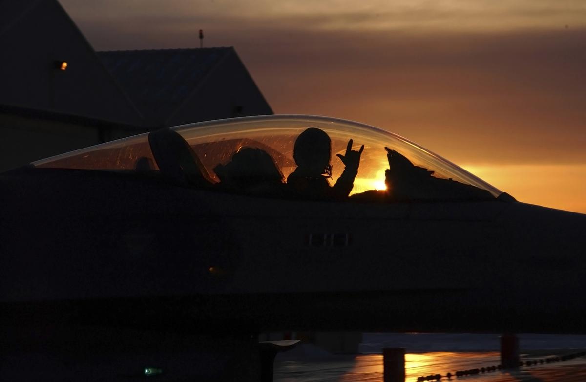 Duluth 148th Fighter Wing Conducts Night Training This Week Duluth 148th Fighter Wing Conducts Night Training This Week