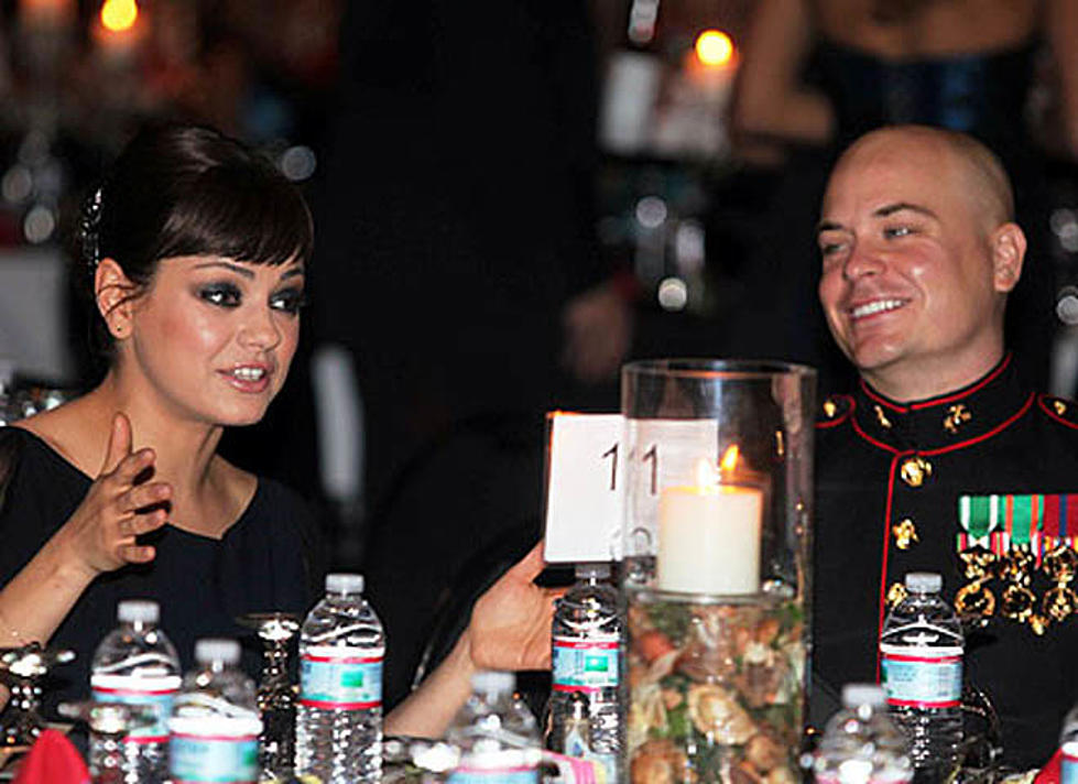 Mila Kunis Stands by Her Date at the Marine Corps Ball [PICTURE]