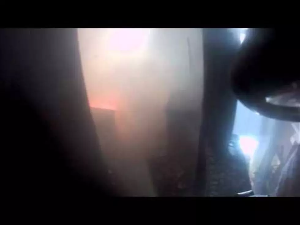 Firefighter Helmet Cam Video Of 2nd Story Burner [VIDEO]
