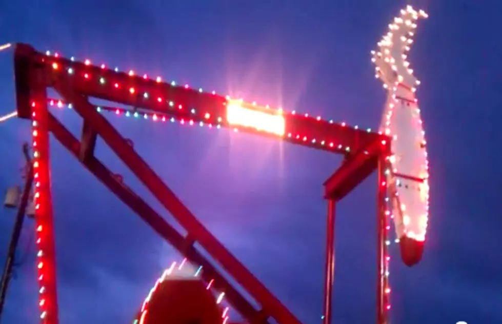Rudolph the Red Nosed Pumping Unit Ready to Go Saturday at Lufkin Mall [VIDEO]