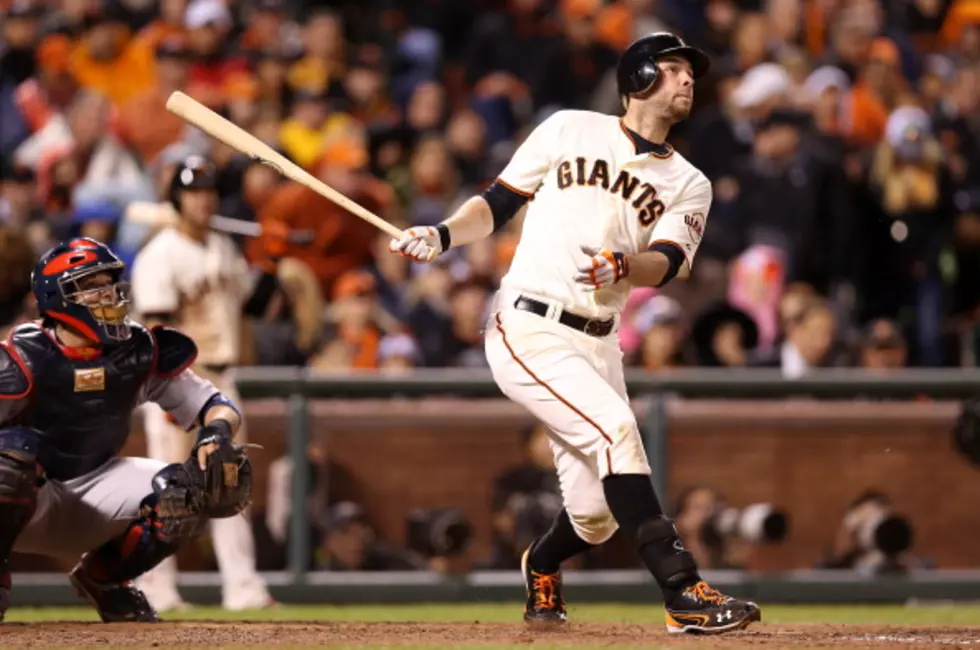 World Series Champ Brandon Belt Signing Autographs Today