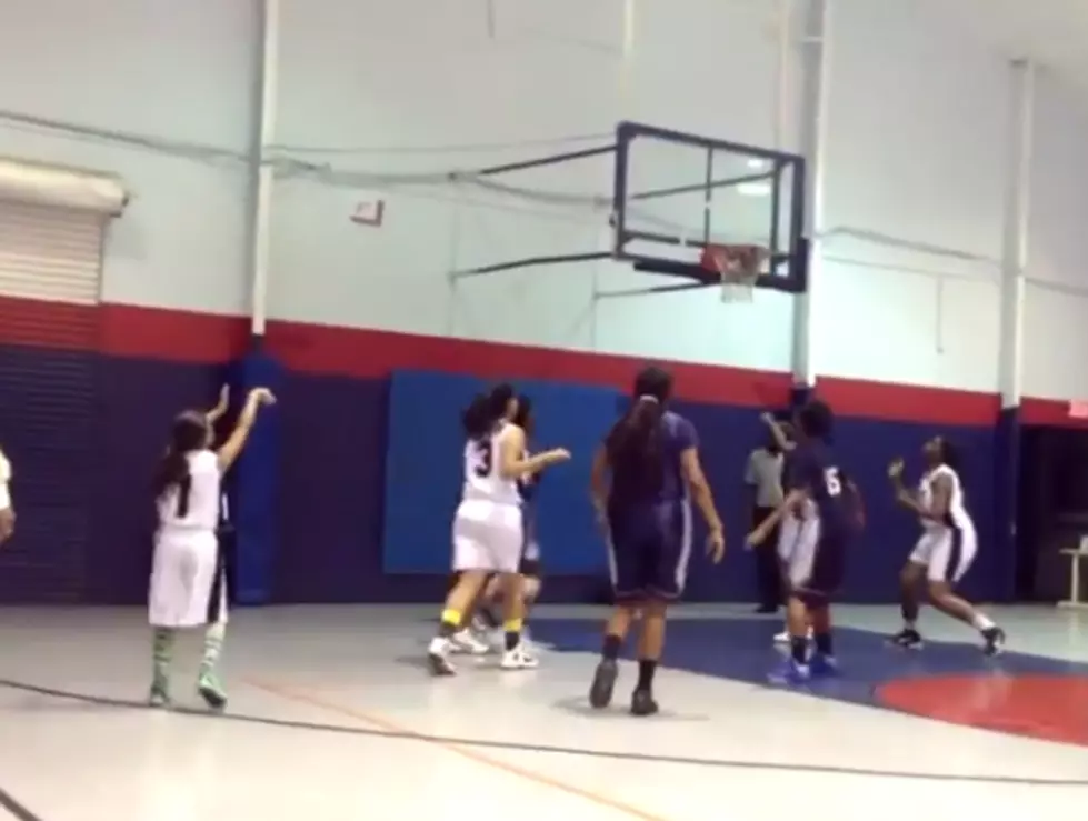 4th Grade Girl Shines on Varsity Basketball Team