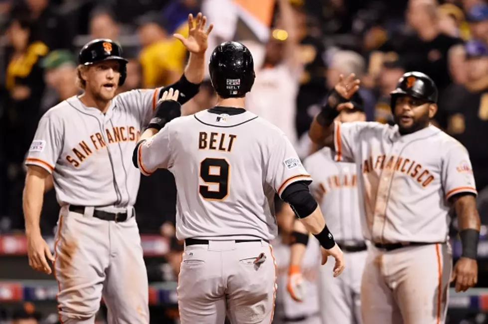 Brandon Belt Helps Lead Giants to Playoff Victory