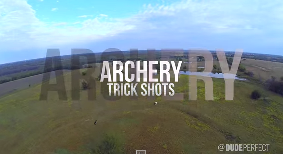 Amazing Archery Trick Shots [Watch]