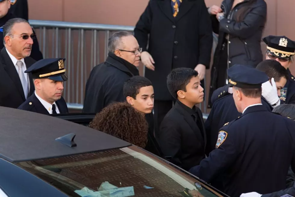 Son of Slain Police Officer Posts Heartbreaking Goodbye to his Dad