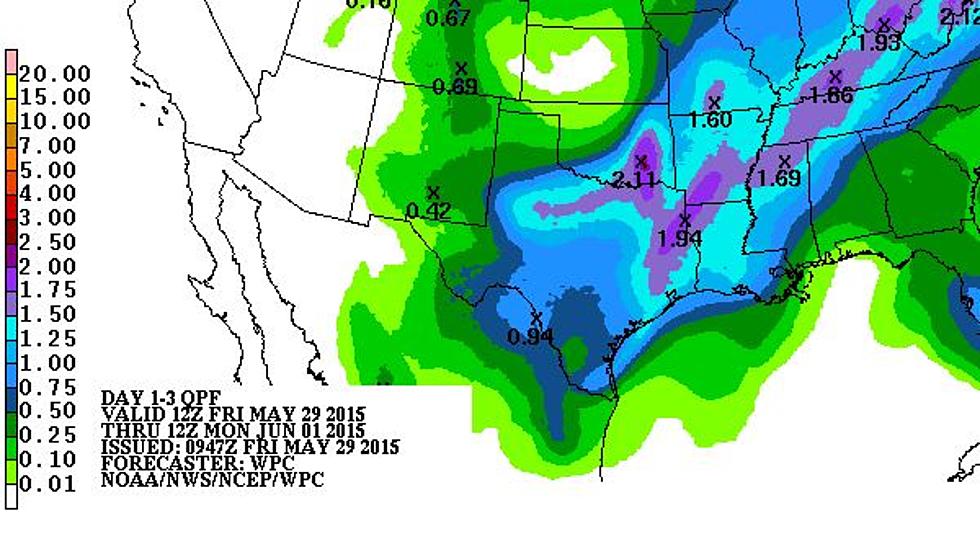 Another 3 Inches of Rain Possible This Weekend