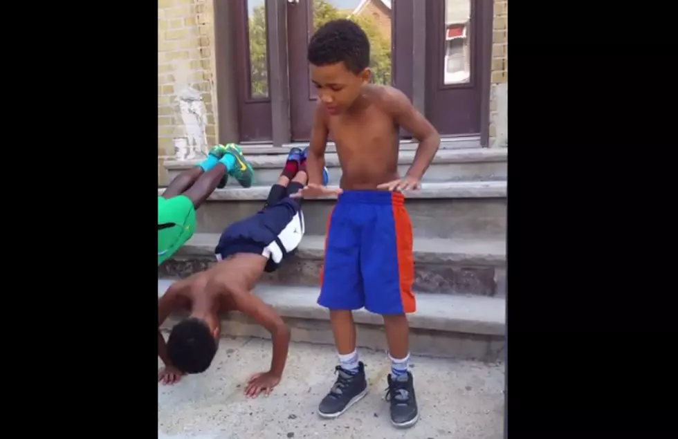 Jamaican Kid is Ready to Pump You Up