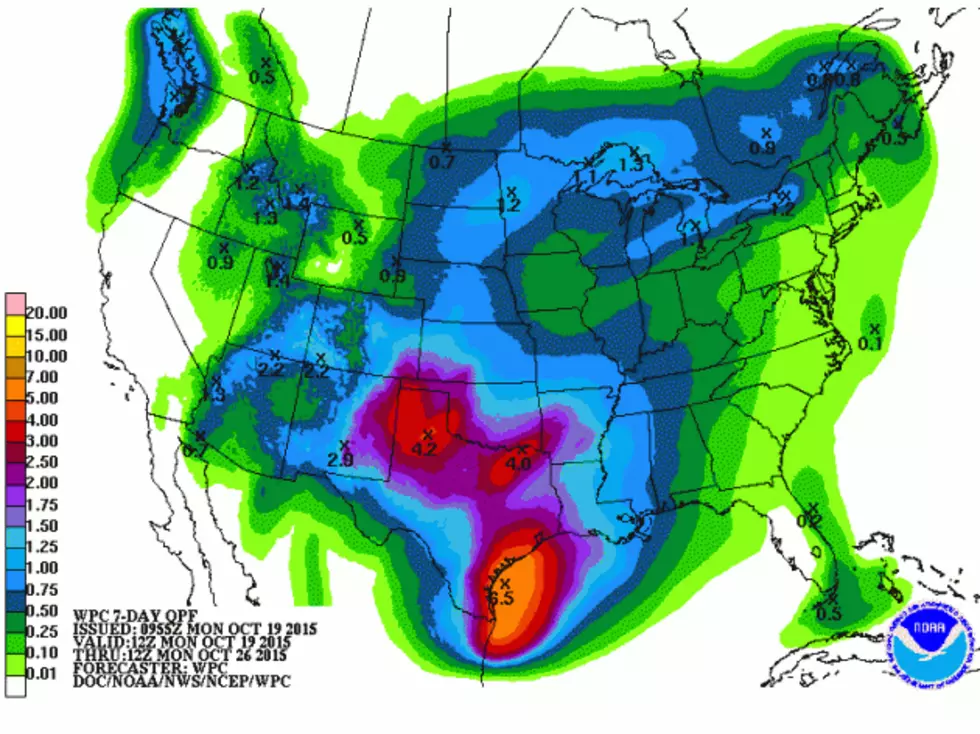 Is An East Texas Drenching on the Way this Weekend?