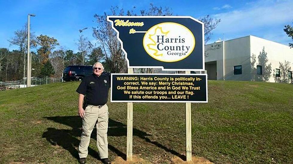 Harris County Sheriff Proudly Displays ‘Politically Incorrect’ Welcome Sign