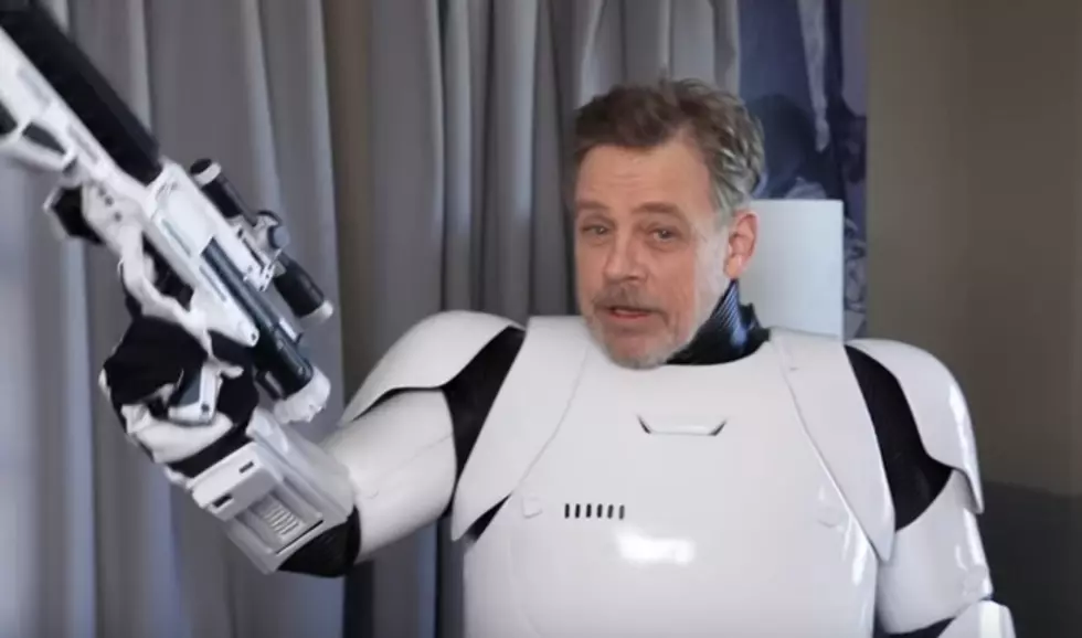 Mark Hamill Disguises Himself As A Stormtrooper For A Good Cause [VIDEO]