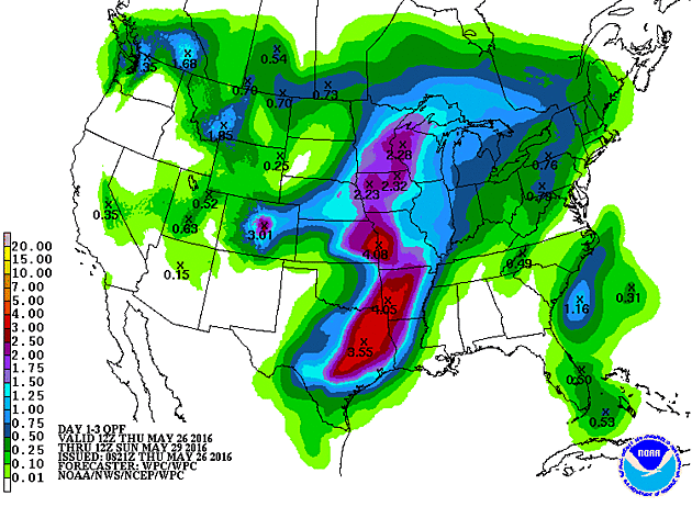 Soggy Memorial Day Weekend Ahead for East Texas?