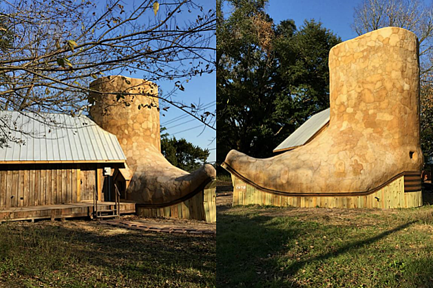 Only in East Texas Can You Live in a Cowboy Boot