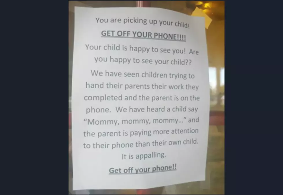 Houston Area Daycare Tells Parents to ‘Get Off Your Phone!’