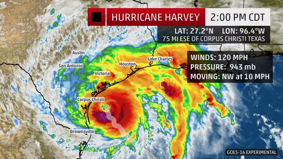 Harvey Now a Major Hurricane, Texans Hunker Down