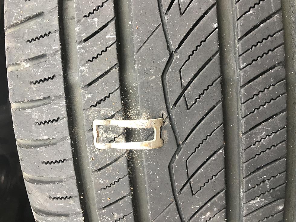 Stuck In The Tire, And We Have No Idea What ‘It’ Is…[PICTURES]