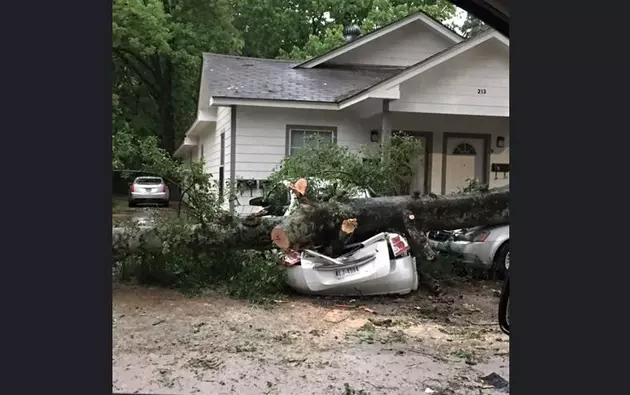Damaging Severe Storms Roll Across East Texas Thursday Morning