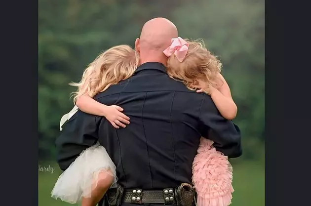 Livingston Policeman Wins KICKS 105 Dads Being Dads Contest