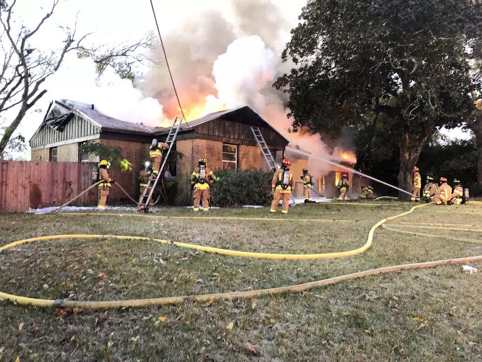 Early Morning Fire Near Lufkin Hospital District Destroys Duplex