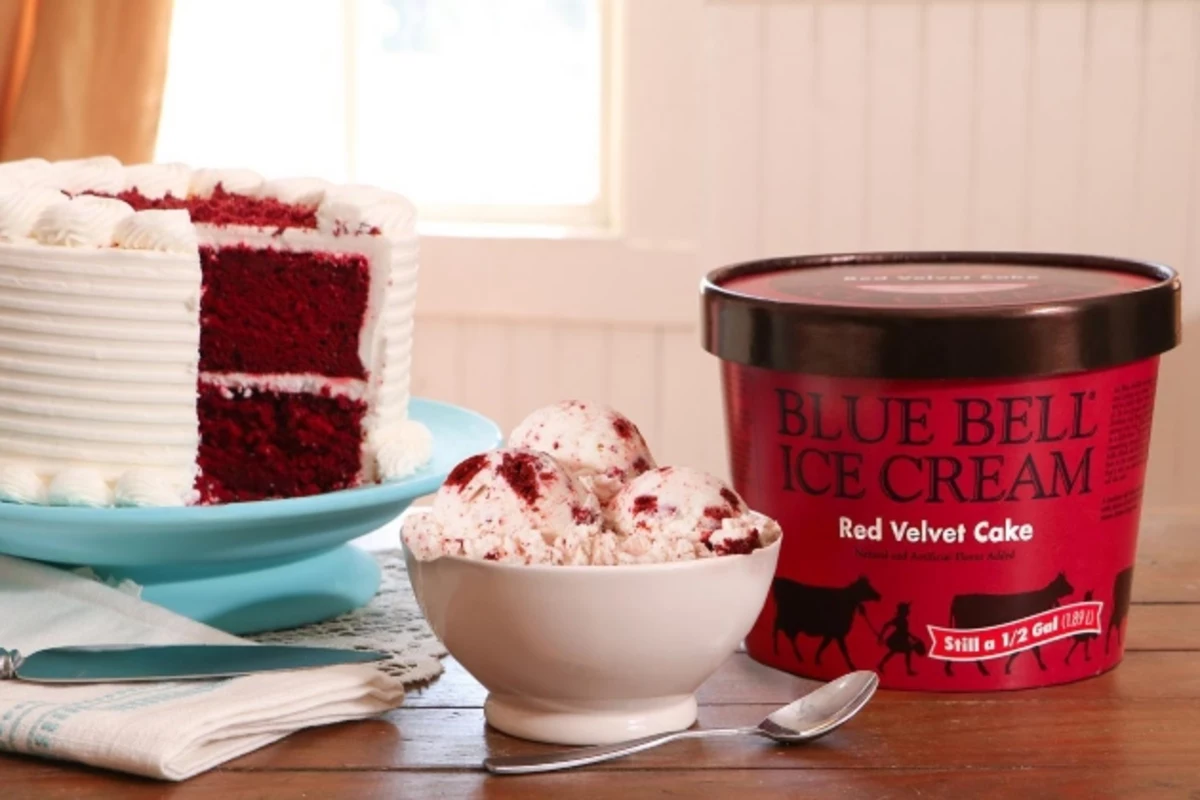 Blue Bell Introduces Red Velvet Cake Ice Cream