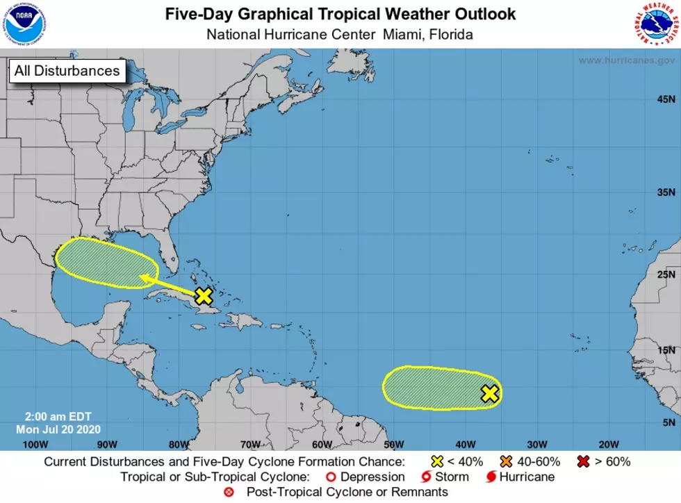 Stormy Week Possible, Tropical Wave Expected By End of the Week