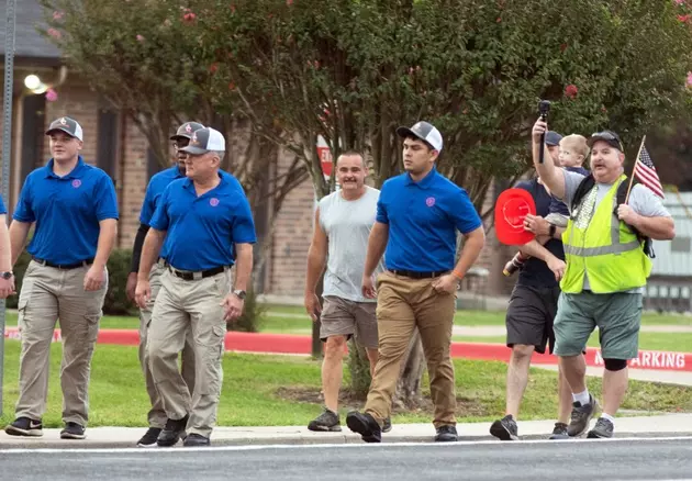 Angelina College Fire and Police Cadets Join Historic Walk