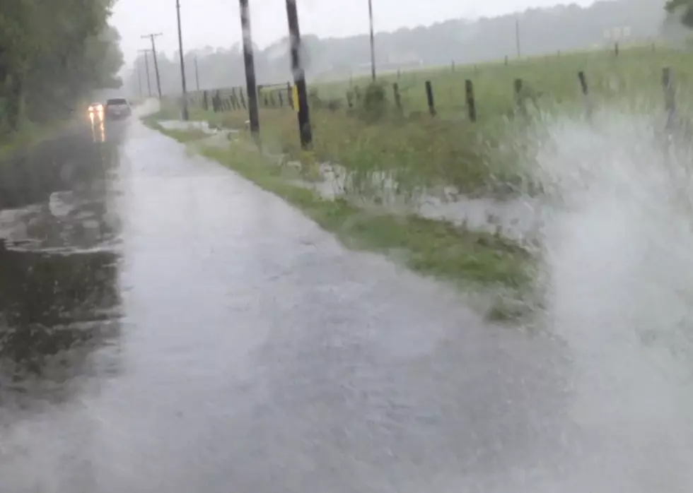 Isolated Flooding Occurring Across Parts of East Texas Tonight