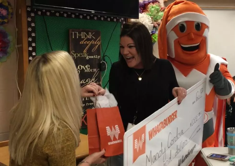 Which Area Teacher is Winning the $1,000 Prize This Semester?