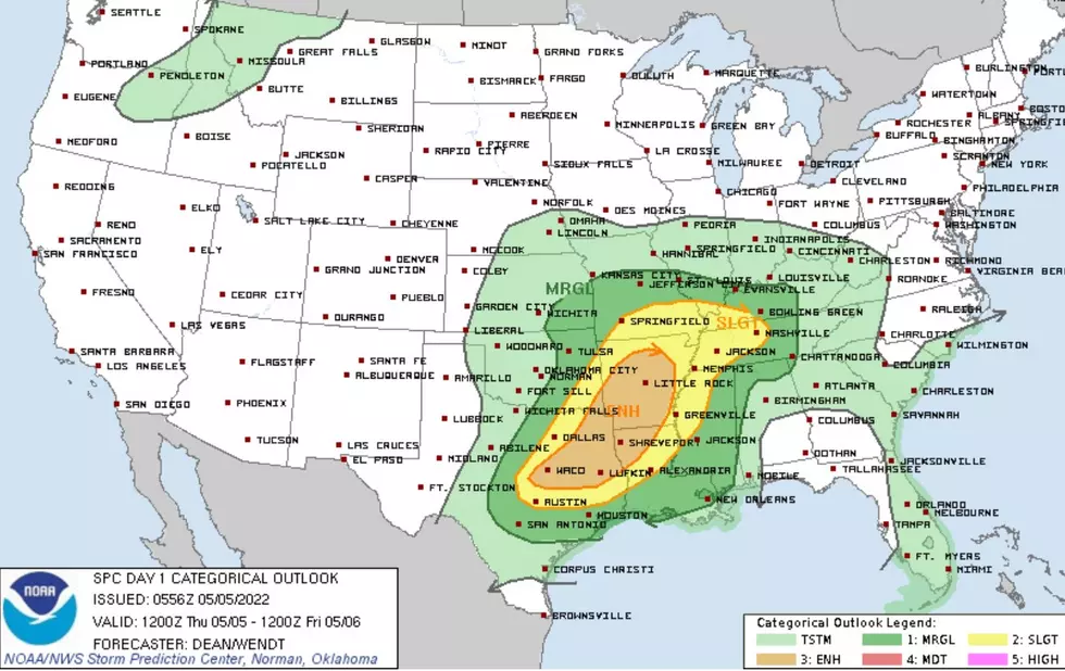 Lufkin, Nacogdoches in line for Severe Storms, Then Record Heat