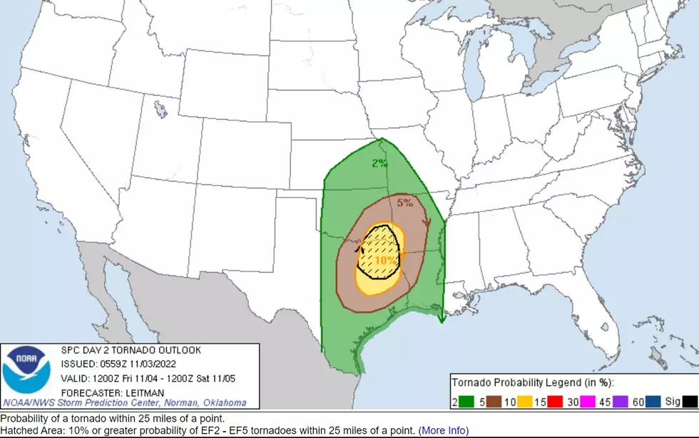 East Texas Tornado Outlook Takes a Dangerous Turn for the Worse