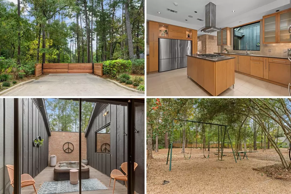 This $1 Million Lufkin Home is Nestled Within Its Own Woodlands