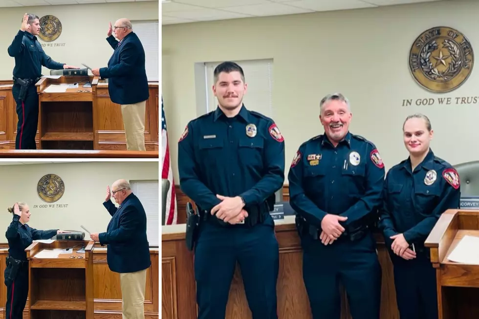 Nacogdoches Police Department Welcomes Two New Officers