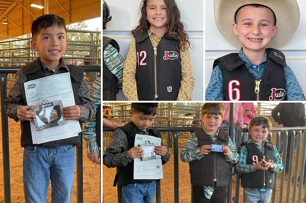 Mutton Busters Put On a Show at the Nacogdoches Pro Rodeo