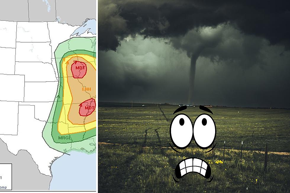 Will East Texas Be Spared From Friday&#8217;s Ominous Tornado Outbreak?