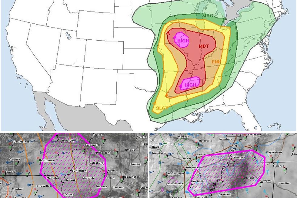 This is Scary! Forecasters Issue Rare &#8216;High Risk&#8217; Tornado Zones