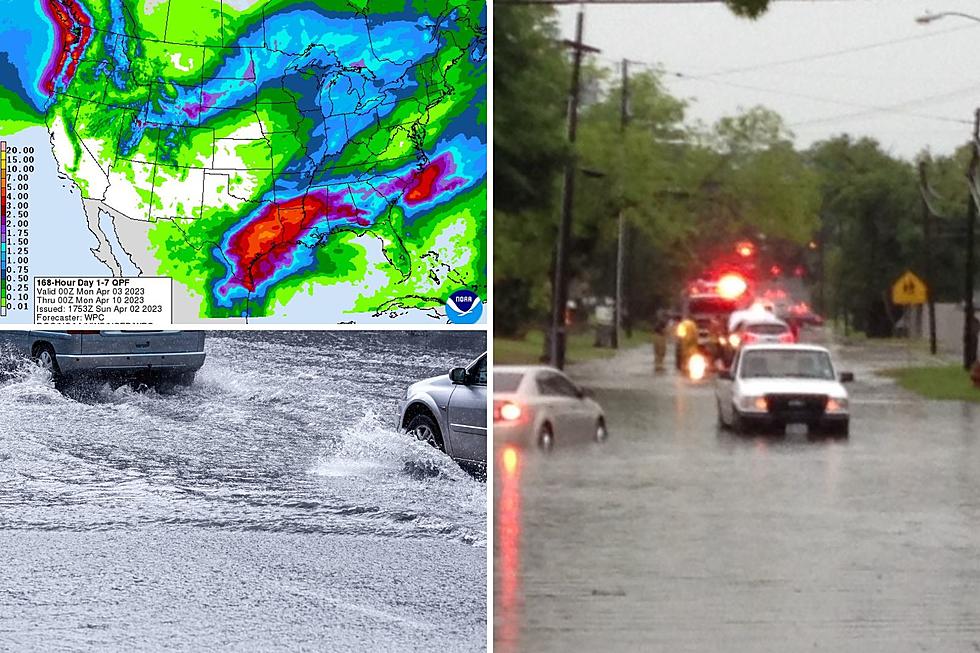 Downpours May Drench East Texas With Six Inches of Rain This Week