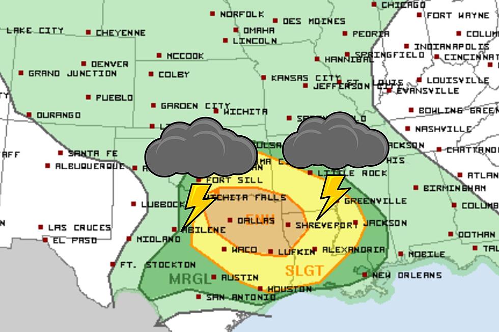 Severe Storms May Target East Texas