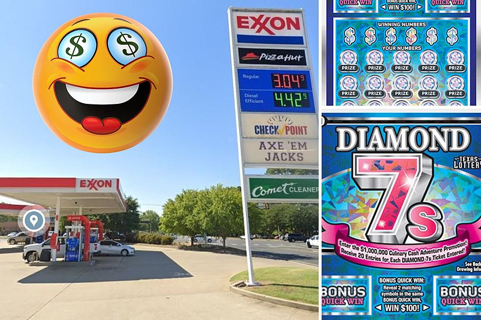 Someone in Nacogdoches, Texas Won $1 Million on Scratch-Off Game