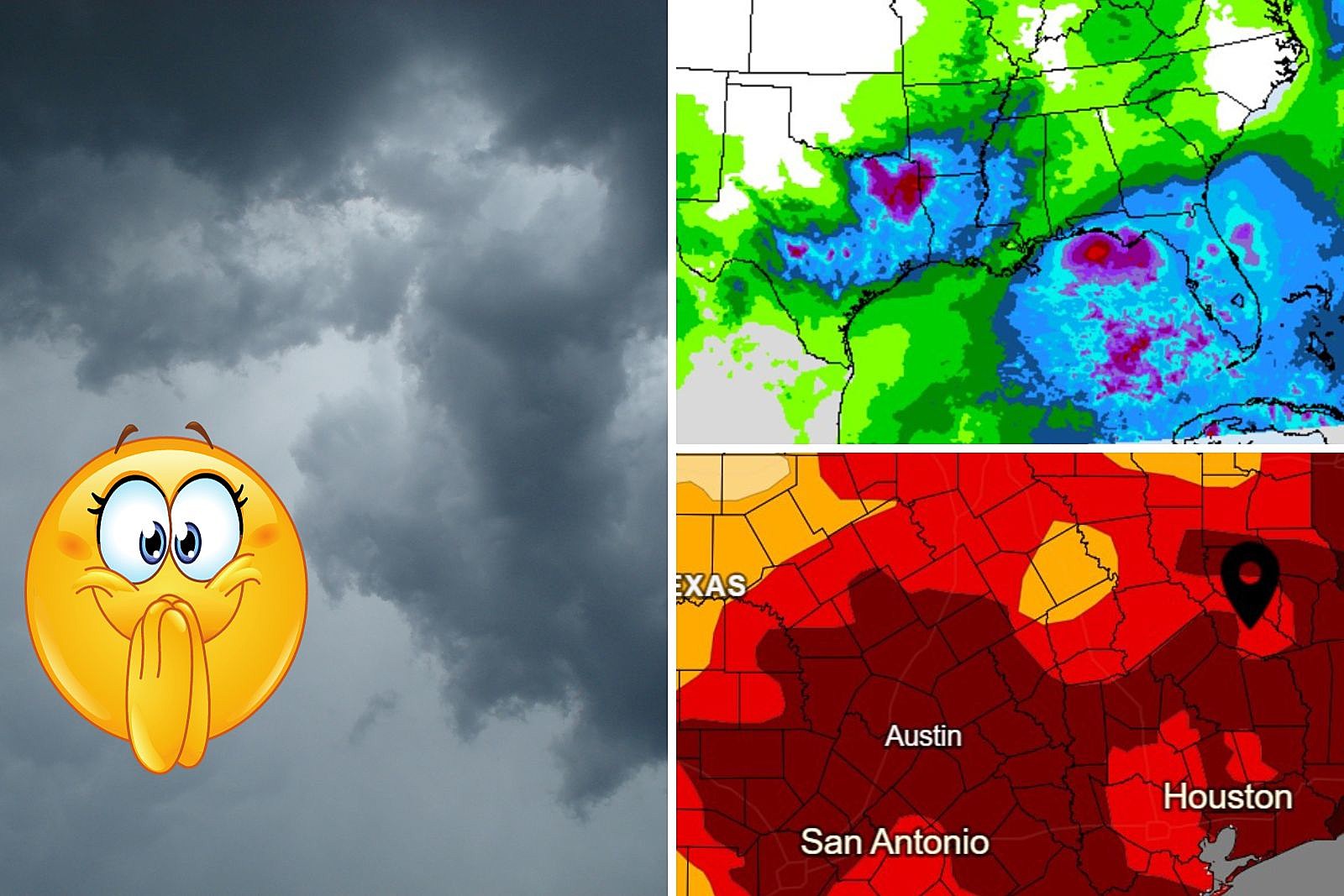 Downpours May Bring Some Big Time Drought Relief to East Texas