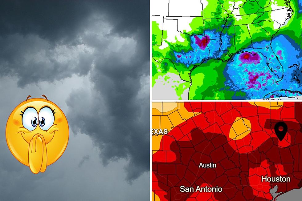 Downpours May Bring Some Big Time Drought Relief to East Texas