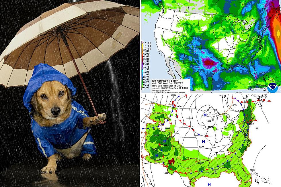 Break Out the Umbrellas, How Much Rain Will East Texas Get?