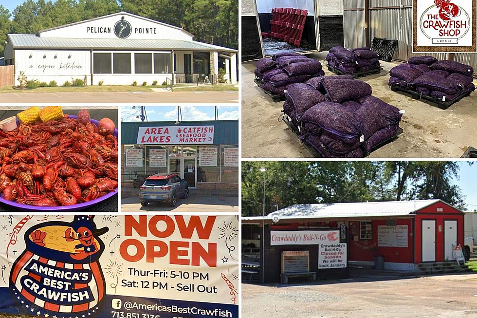 Ready for Crawfish? Here&#8217;s the Timeline for Lufkin Area Eateries