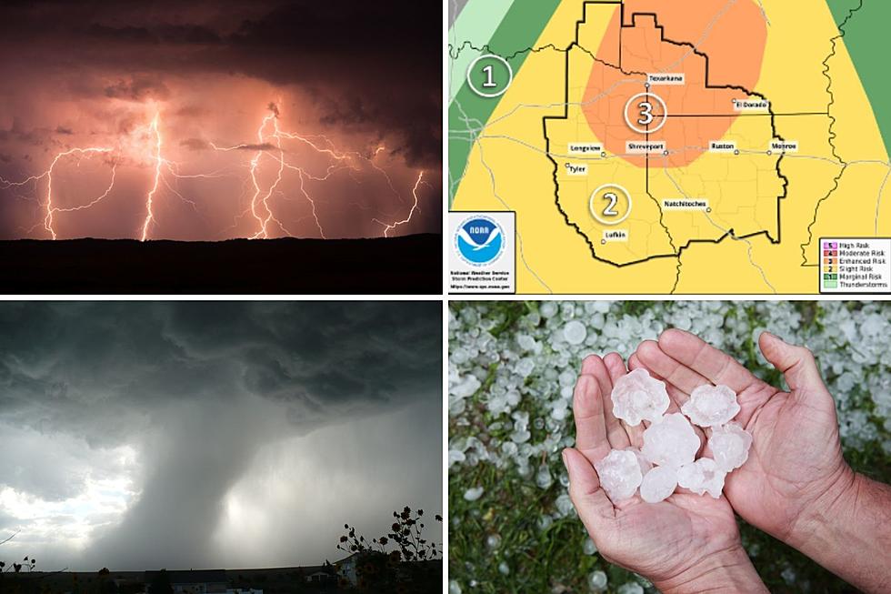 These Texas Cities Are Targeted for Severe Weather